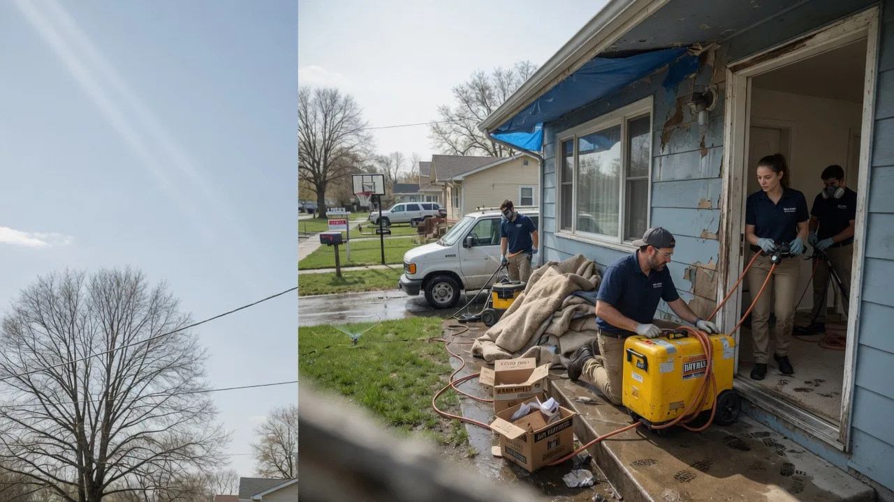 Basement Flood Cleanup in Media, PA near me